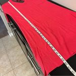 J. Peterman linen blend shift Sweater dress, pink midi length, elbow length, S Photo 5