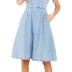 Molly Bracken  Denim Dress Blue Size S Photo 0