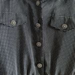 Leslie Fay Vintage  Blue and White Patterned Midi Dress Photo 2