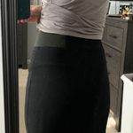 Sapphire Red Black Pencil Skirt Photo 2