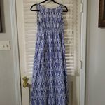 Daisy Fuentes  / S / Blue and White Maxi Dress Photo 2