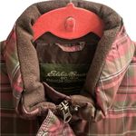 Eddie Bauer Vintage  Plaid Puffer Vest 100% Down Size Medium Photo 3