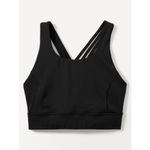 Athleta  XL Train Free High Neck Sports Bra Cup D-DD X-Large Black Photo 2