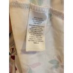 Liz Claiborne  Floral Print Top Petite Small PS Short‎ Sleeve Square Neck Casual Photo 3