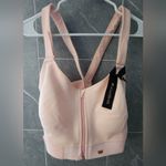 SheFit NWT  Flex Sports Bra Medium Impact Blush Rose Gold Size 6 Luxe Photo 13