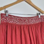 Vintage Boho Cotton Maxi Skirt w/ Sequins and Beadwork Women’s Medium Has Flaws Photo 1