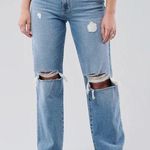 Hollister Ultra High Rise Ripped Dad Jeans Photo 0