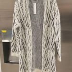 Love Token ππ Betty Open Front Cardigan ~ Ivory & Black NWT Photo 6