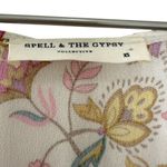 Spell & The Gypsy Portobello Road Babydoll Midi Dress Size XS Yellow Photo 4