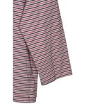 Tyler Boe Women's Sweater Stripe Overlay Stretch Crew Neck Long Sleeve Large Photo 1