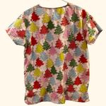 Christmas Scrub Tops Read Measurements! Size L Size L Photo 3