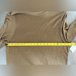 Good American Pale Gold Sheer Mock Neck Bodysuit Photo 6