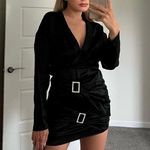 ZARA JEWEL SATIN DRESS Photo 3