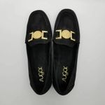 Sugar Mada Women's Embellished Chaim Bow Flat Slip On Loafers Shoes Size 7.5 Black Photo 1