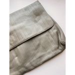 Perry Ellis  • Grey Stripe Flap Handbag Photo 4