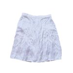 Stella McCartney Silk Pleated Skirt Cream Small Quiet Luxury Old Money Coquette Photo 3