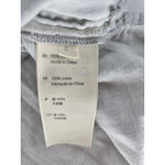 L'Agence  Women's Grey Long Sleeve Button Up Shirt‎ Size 2 100% Cotton Classic Photo 3