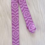 Purple pink heart lanyard Photo 0