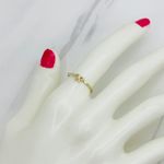 ❤️ 10k solid gold ring minimalist stackable Photo 5