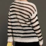 Maeve Sheer Oversized Italian Wool Sweater, Size S Photo 3