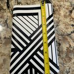 OTG 24/7 Crossbody Purse Wristlet Call Phone Bag Black White Stripe Geo New Photo 7