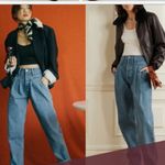 RE/DONE NWT  90s high rise loose jeans size 26 in color dusty worn Revolve Photo 8