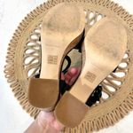 Free People  Brooke Platform Sandal Heels Black Suede Size 37 Photo 6