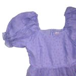 NWT Ivy City Co Wonderland Gown in Purple Flocked Heart Print Maxi Dress M Size M Photo 2