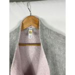 Lole  Freddie Riverstone Two Tone Blush Pink Grey Wool Blend Cardigan OS Photo 4