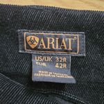 Ariat Black Corduroy riding pants 32R Photo 5