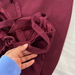 City Vibe  Women's 1 XS Maroon Fitted Mini Dress Built In Padding Photo 6