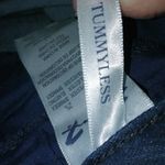 Seven7  Tummyless Slim Straight 16 40x30 Dark Wash Jeans Plus Photo 5