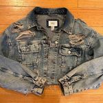 Forever 21 Cropped Denim Jacket Photo 1