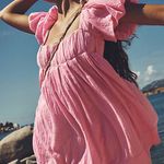 Free People Marina Mini Dress Pink Photo 0