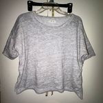 Madewell Women's Marled Sweatshirt Tee size M/L Item Basic Casual Cotton Cropped Photo 0