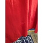 Cinderella Divine Solid Red Stretch Satin Formal Dance Homecoming Dress Size 22 Photo 6