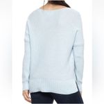 Lucky Brand  V Neck Sweater Size Medium Color Blue Photo 2