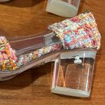 NWOT Ritch Erani NYFC Tweed Tweed Pattern D'Orsay Pumps Women's Size 37 Pink Photo 6