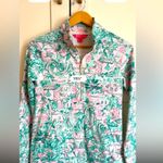 Lilly Pulitzer  Cotton Popover Pastel Size XS Resortwear Preppy Beach Photo 4