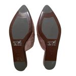 Jenni Kayne  Suede Mule Women's 5/35 Dark Brown Pointed Toe Flat Slide Photo 7