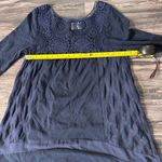 Holding Horses Holding Horses Anthropologie Sz S Navy Blue Augusta Crochet Lace Swing Dress Photo 7