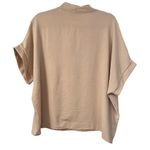 Charlotte Avery Beauty From Within Cream Blouse Tan Size L Photo 4