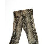 Love Streak  Snake Print Leggings Size L High Rise Stretch Pull-On Pants Photo 1
