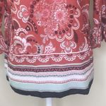 Ann Taylor  factory tunic boho top paisley XS Photo 2
