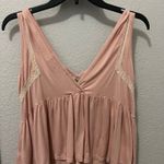 Hiatus Pink Flowy Tank Top Photo 1