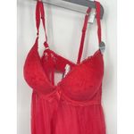 Censored SHEER Red Babydoll Sz‎ 38C Negligee Size undefined Photo 1