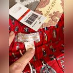 Band of Gypsies NWT Red White Blue Bandana Shorts summer casual pompoms pockets Photo 3