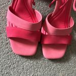 Gianni Bini New GB Late-Nite Colorblock Suede Ankle Tie Dress Sandals Photo 2