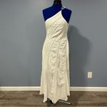 Free People  Ivory Bella Linen Blend Maxi Dress Photo 4