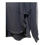 Adidas  Bellista Ruffle Hoodie Sweatshirt Black Size Small Photo 2